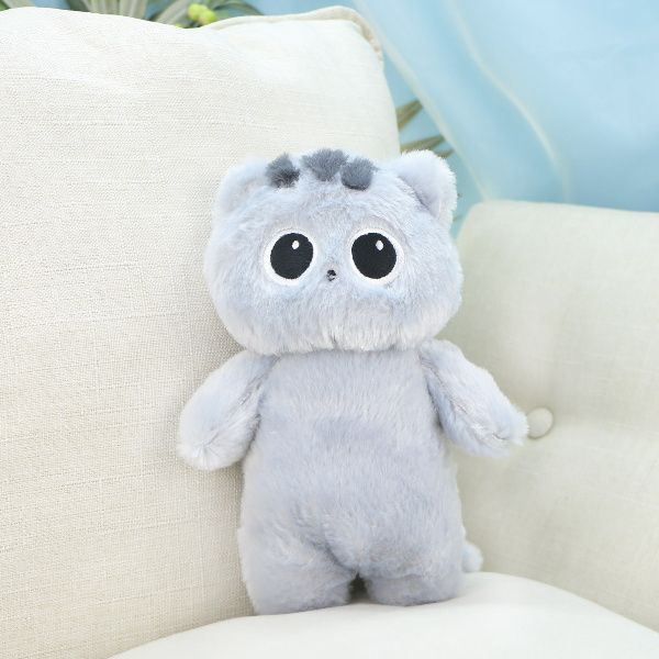 фото игрушки Кот Молчун, 25 см (Серый)