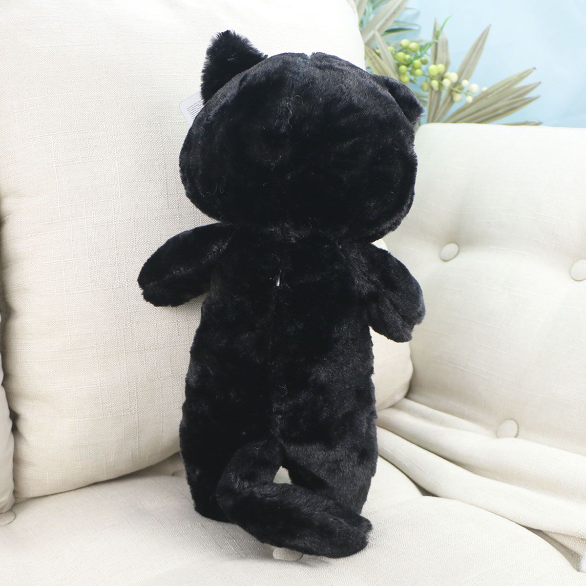 Кот Молчун, 40 см (Черный) от plush.team