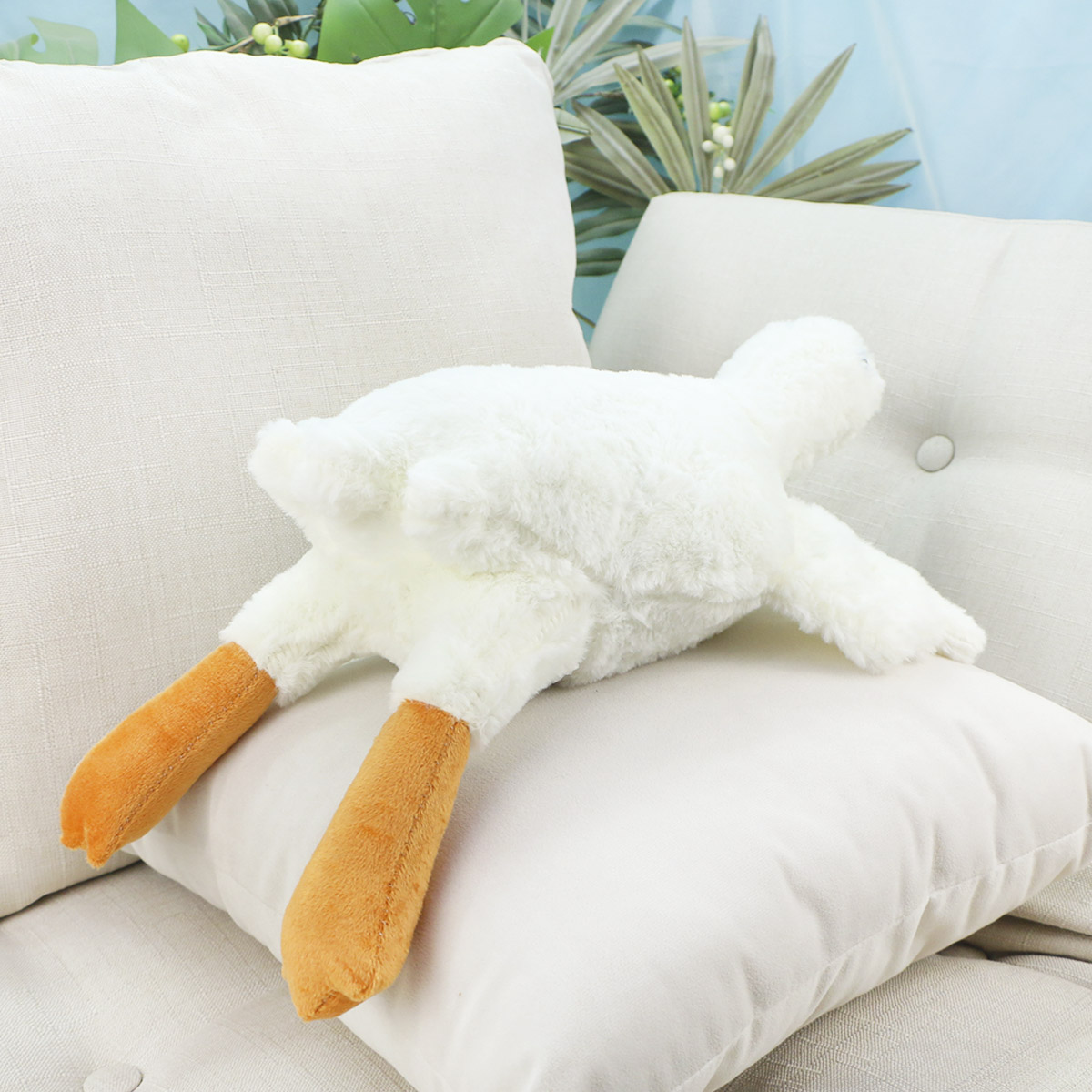 Гусь лежачий, 40(50) см от plush.team