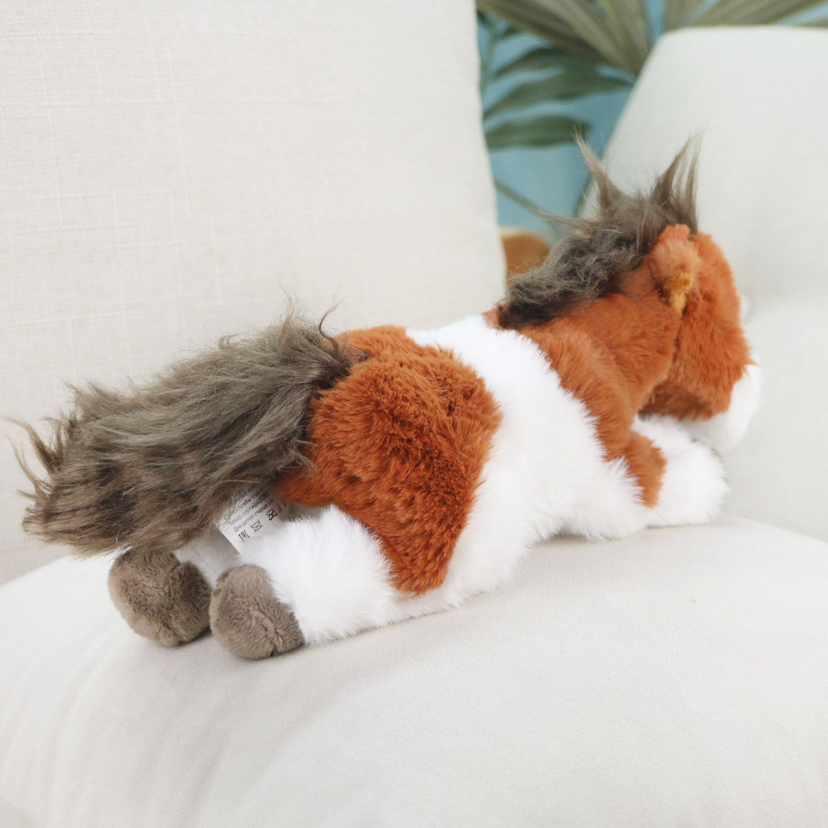 Лошадь лежачая ПТ-225-11, 25 см от plush.team