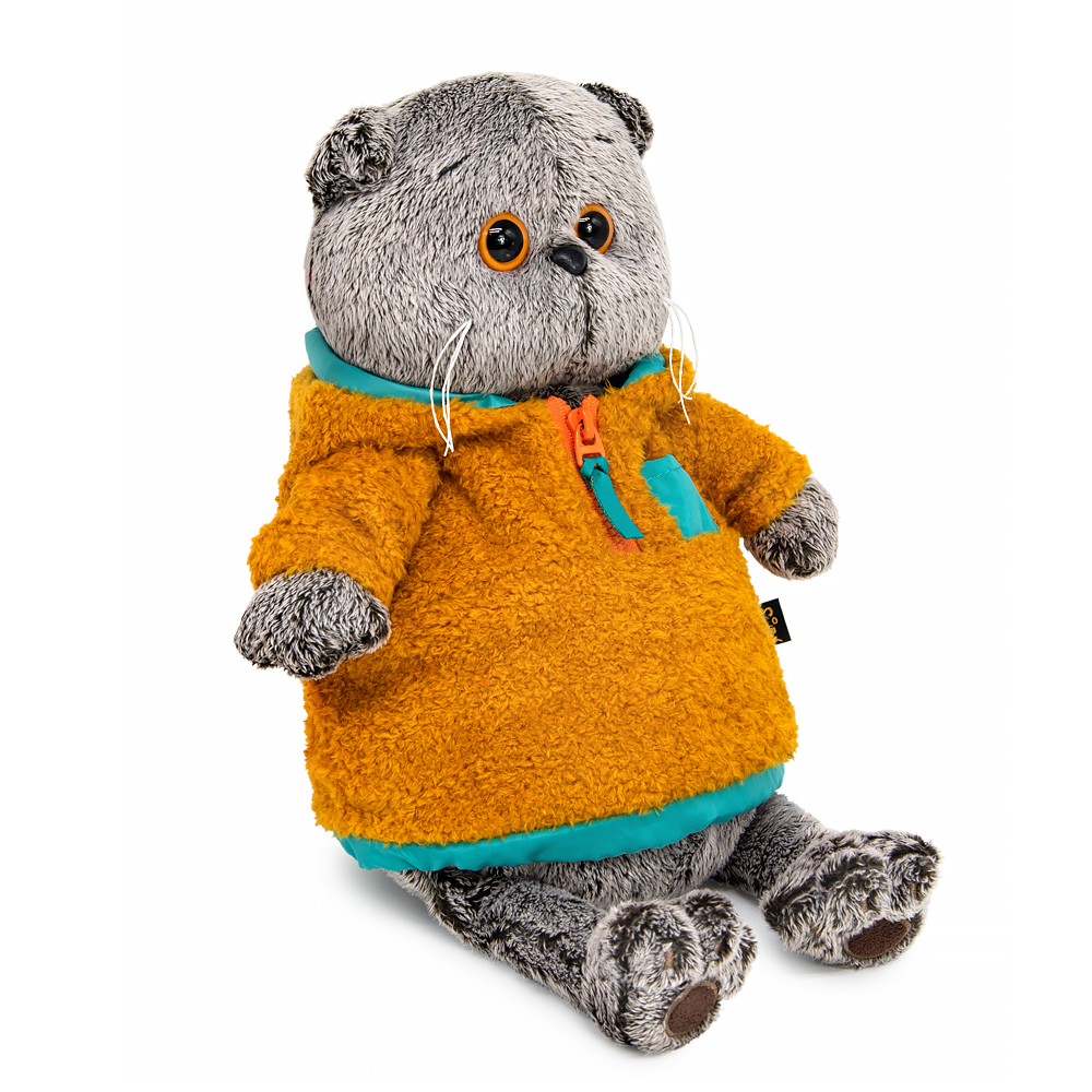 Игрушка Кот Басик в анораке от plush.team