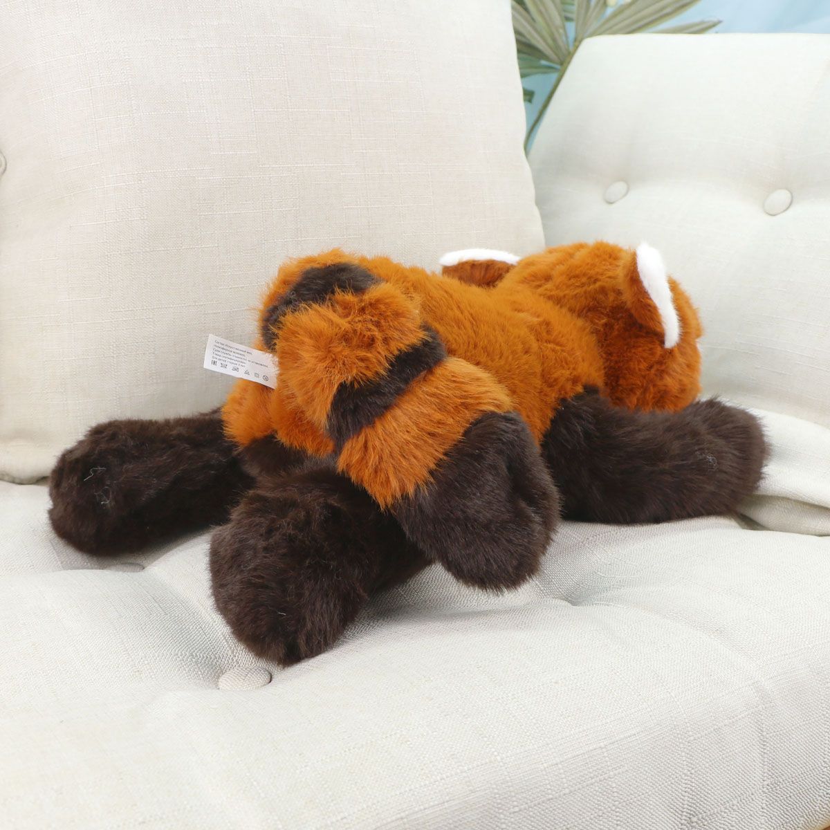 Красная панда Таня лежачая, 45 см от plush.team
