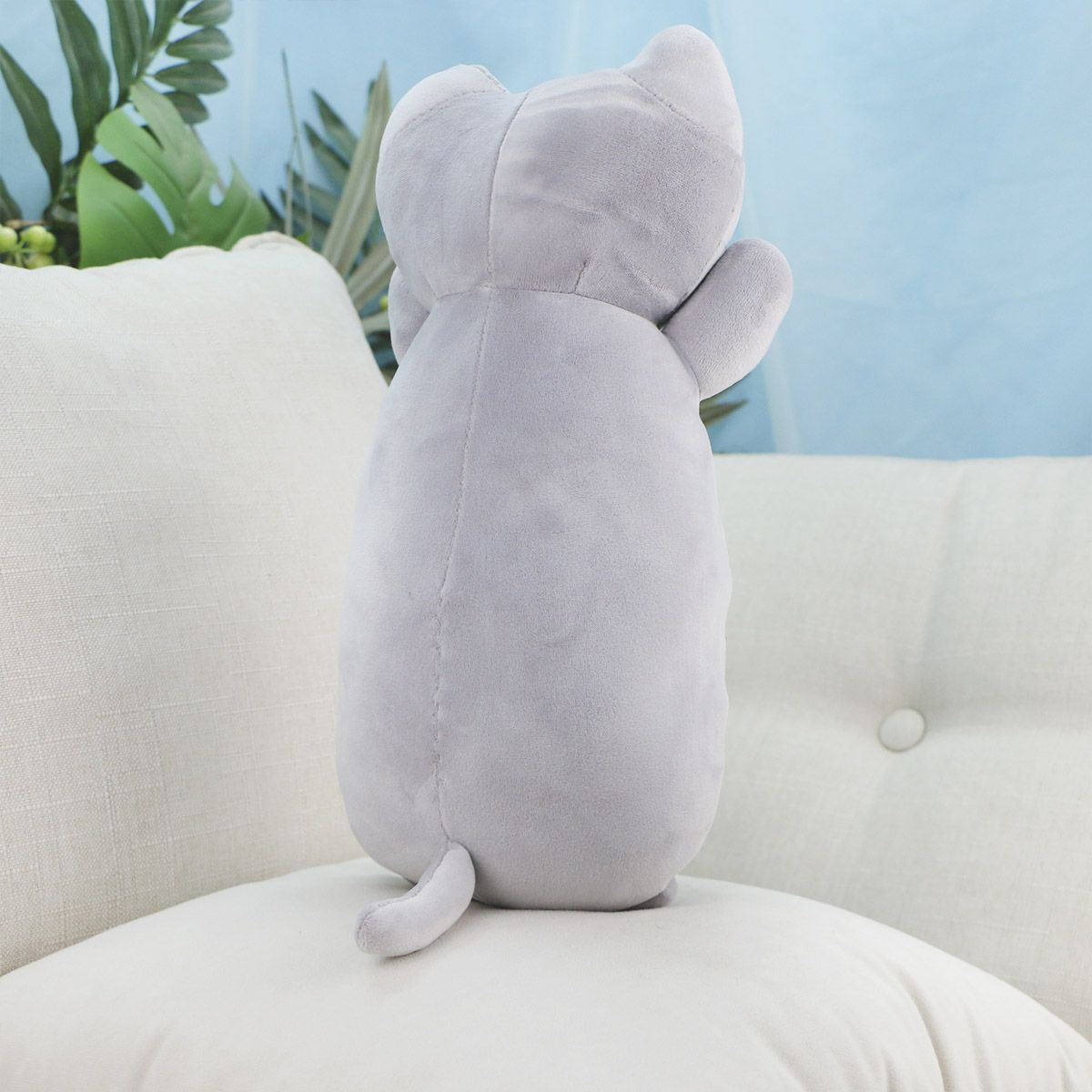 Пузатый котик, 37 см (Серый) от plush.team