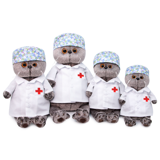 Игрушка Кот Басик - доктор от plush.team