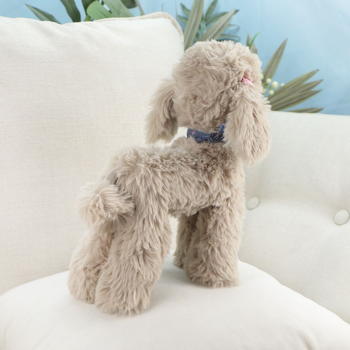 Пудель Челси, 25 см (Бежевый) от plush.team