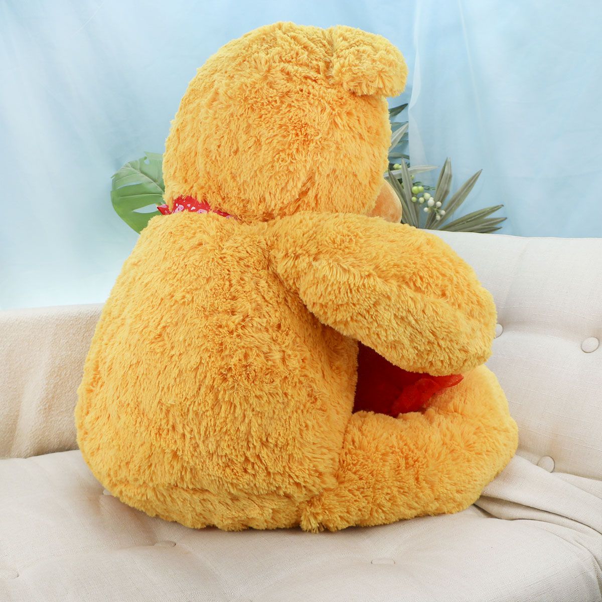 Медведь Богдан с сердцем, 65(95) см от plush.team