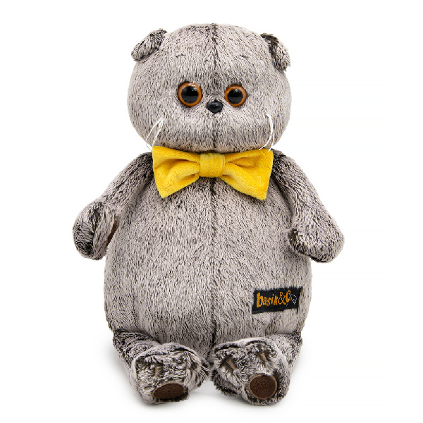 фото игрушки Игрушка Кот Басик в галстуке-бабочке Ks22-031