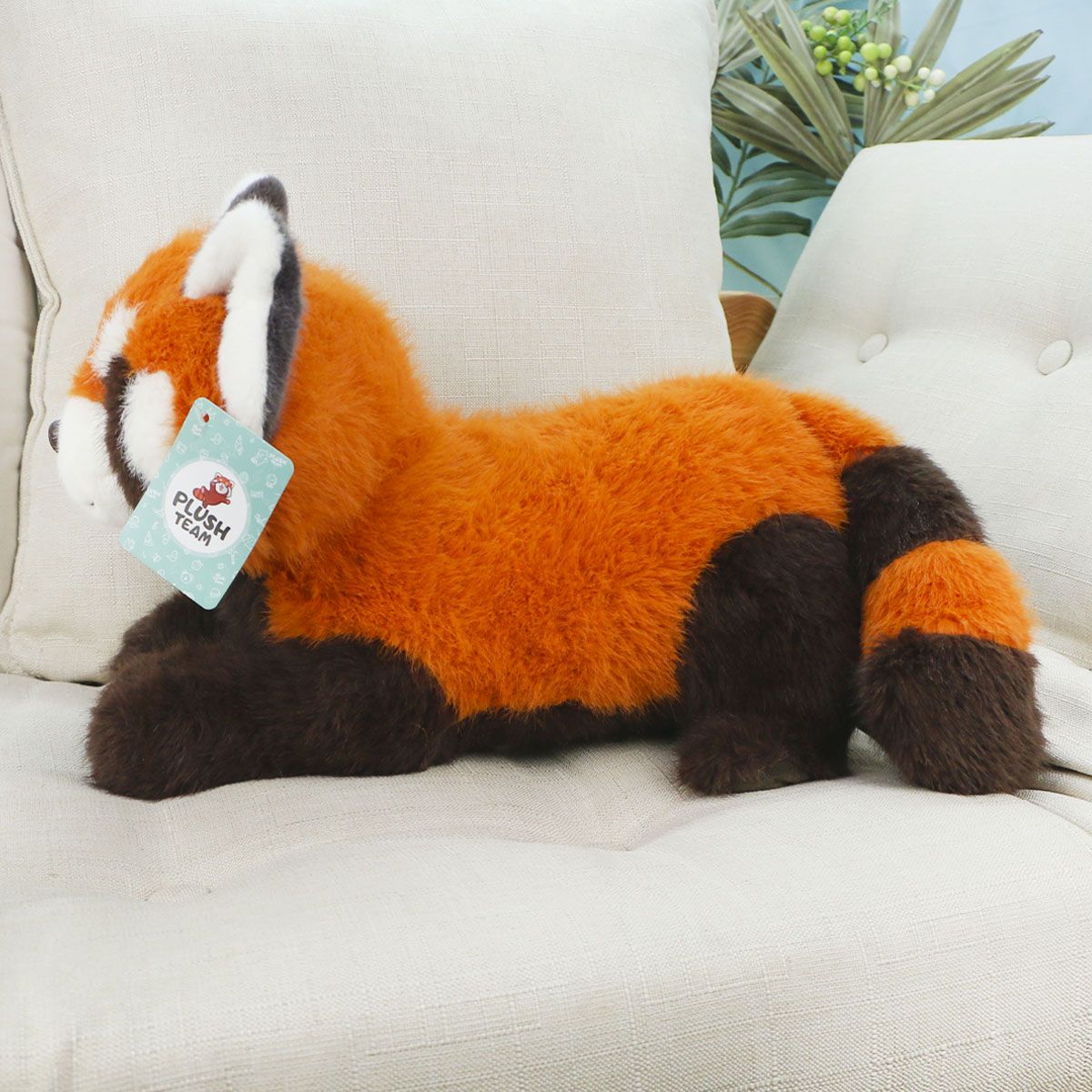 Красная панда игривый Тимоша, 37 см от plush.team