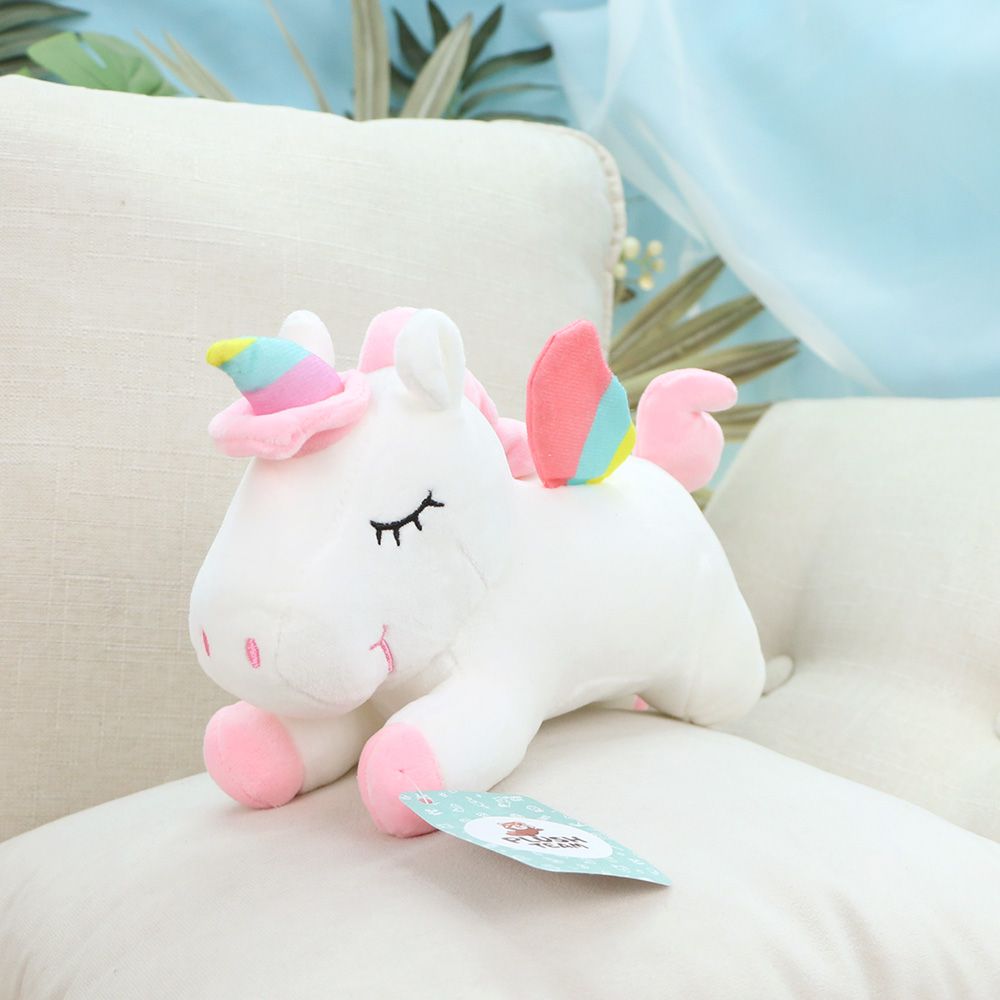Единорог лежачий в ассортименте, 28 см от plush.team