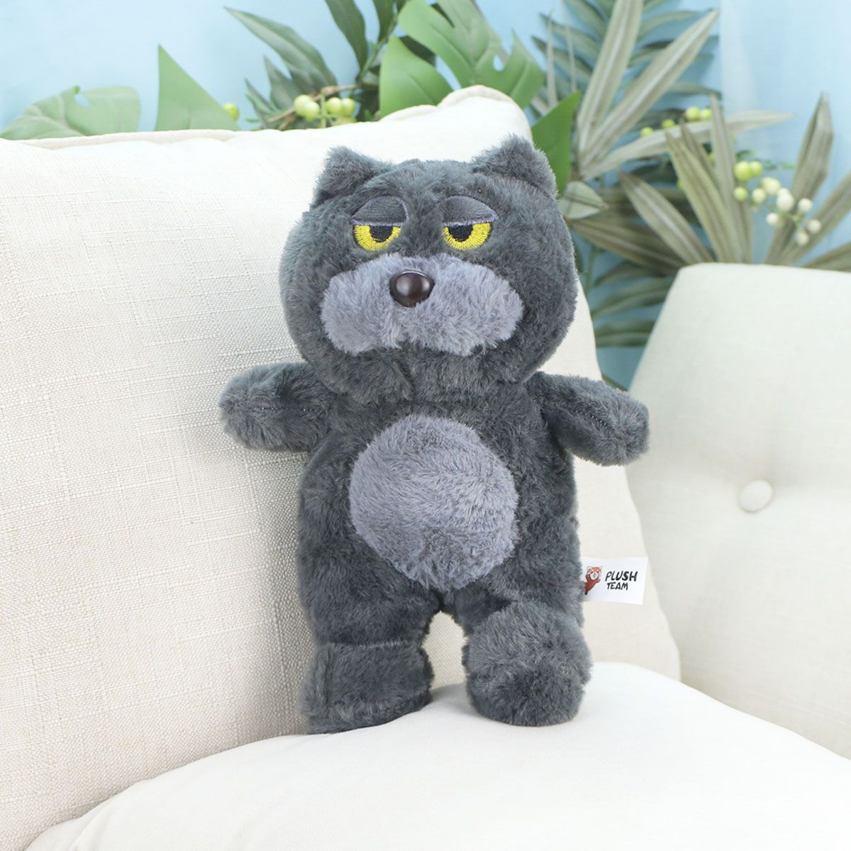 Кот Бобс плюшевый, 22 см от plush.team