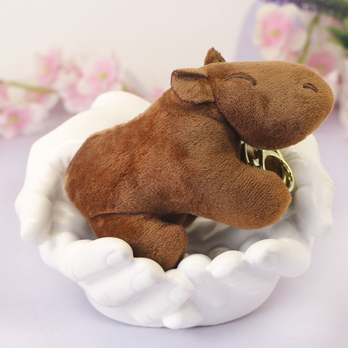 Брелок мягкий Капибара, 7х14 см от plush.team