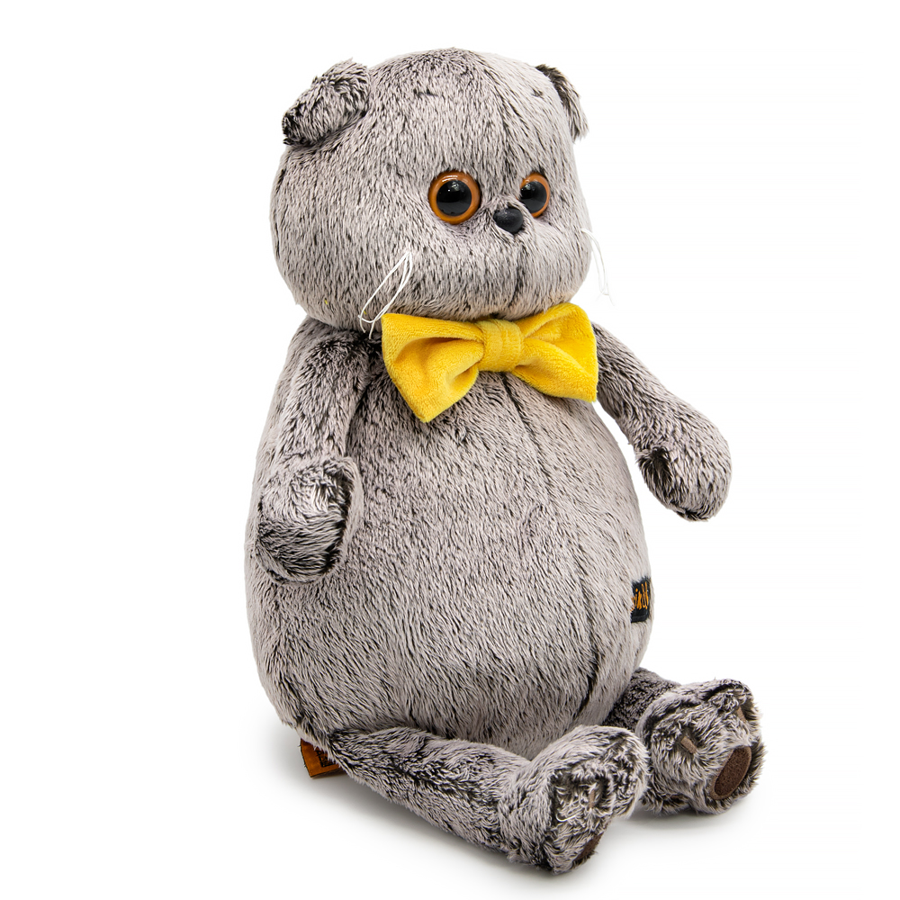 Игрушка Кот Басик в галстуке-бабочке Ks22-031 от plush.team