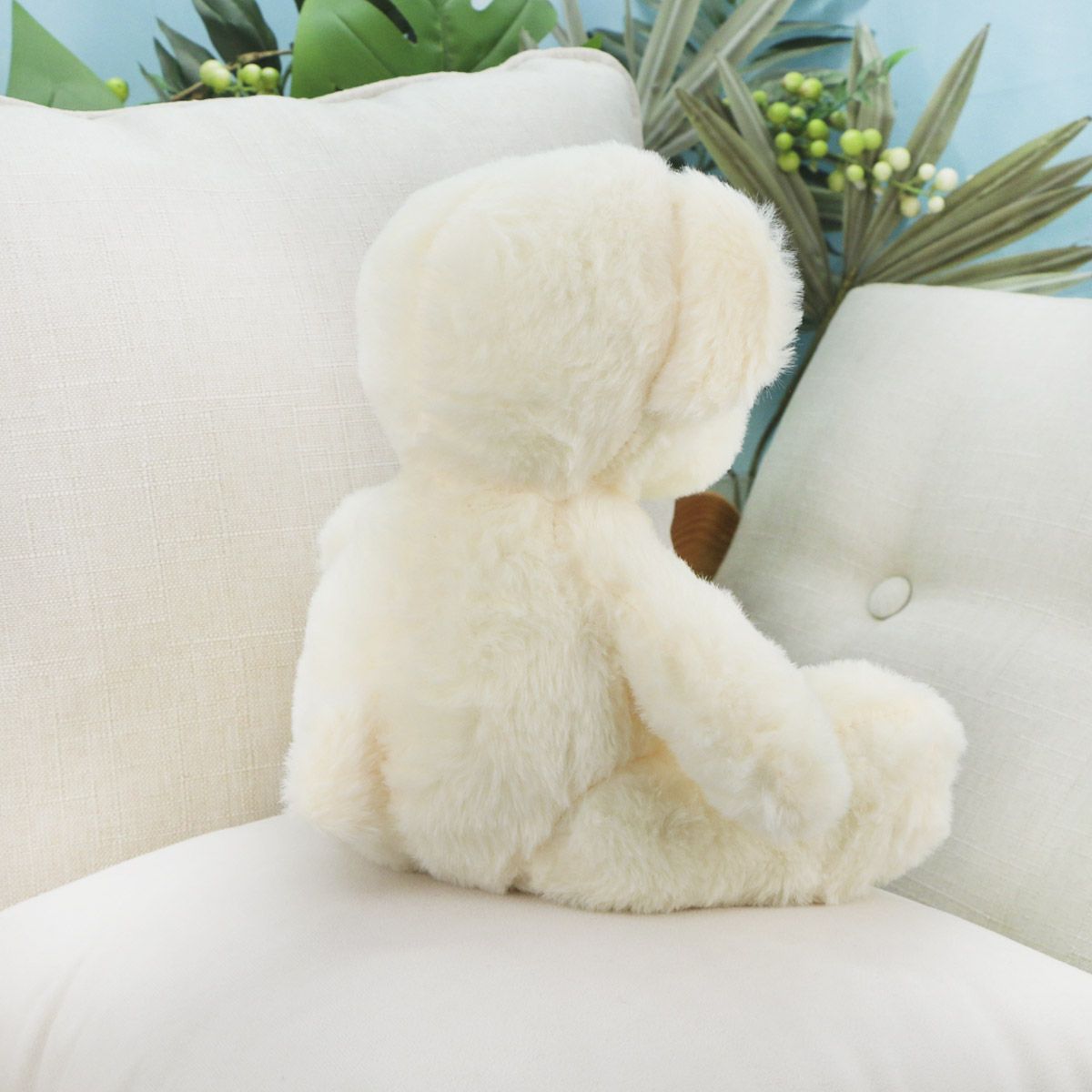 Медведь Аха белый, 24 см от plush.team