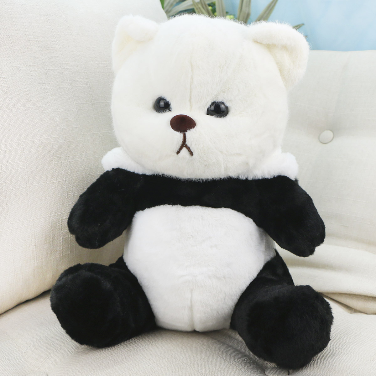 Мишка в кигуруми Панда, 35 см от plush.team
