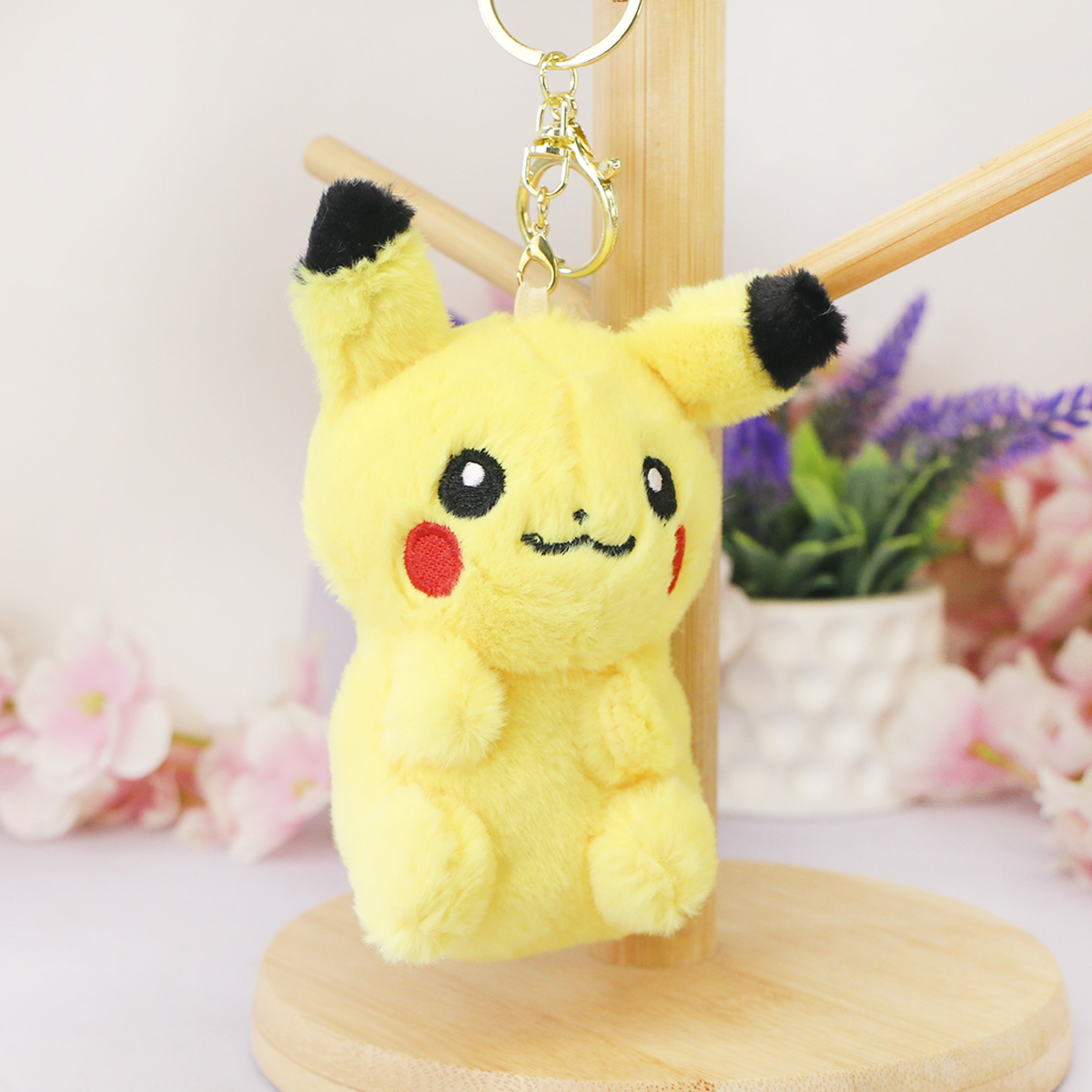 Брелок мягкий желтый Пика 1, 11 см от plush.team