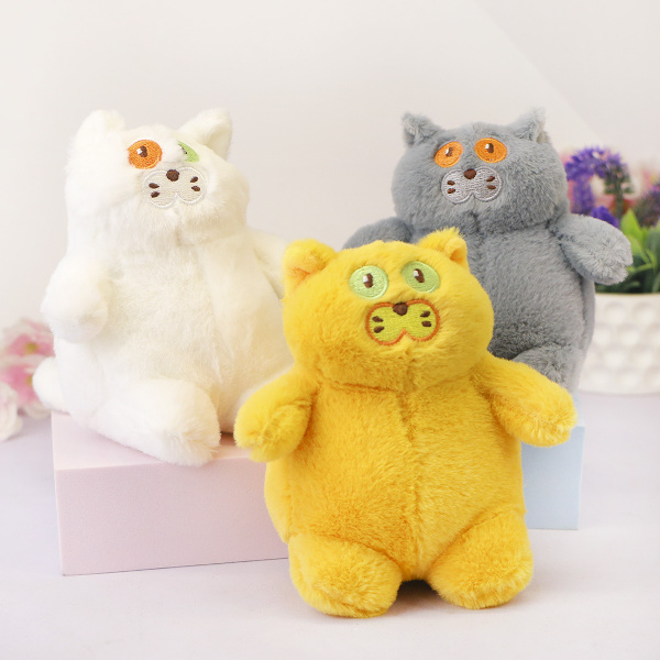 фото игрушки Брелок мягкий кот Барсик, 13 см