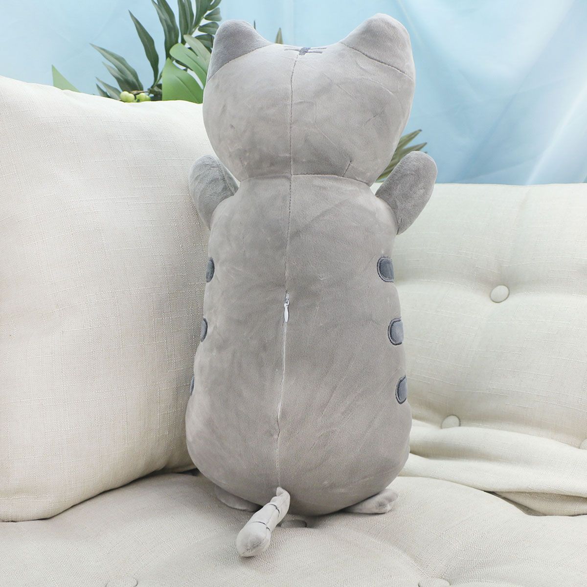 Пузатый котик, 47 см (Серый) от plush.team