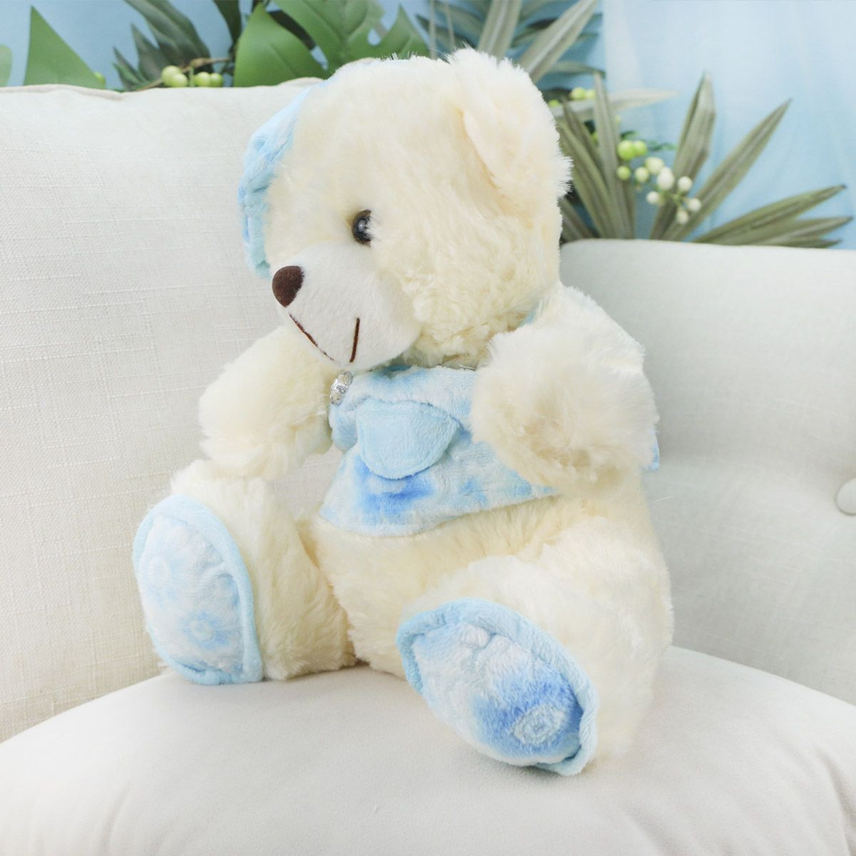 Медведь Мавлис в майке, 27 см от plush.team