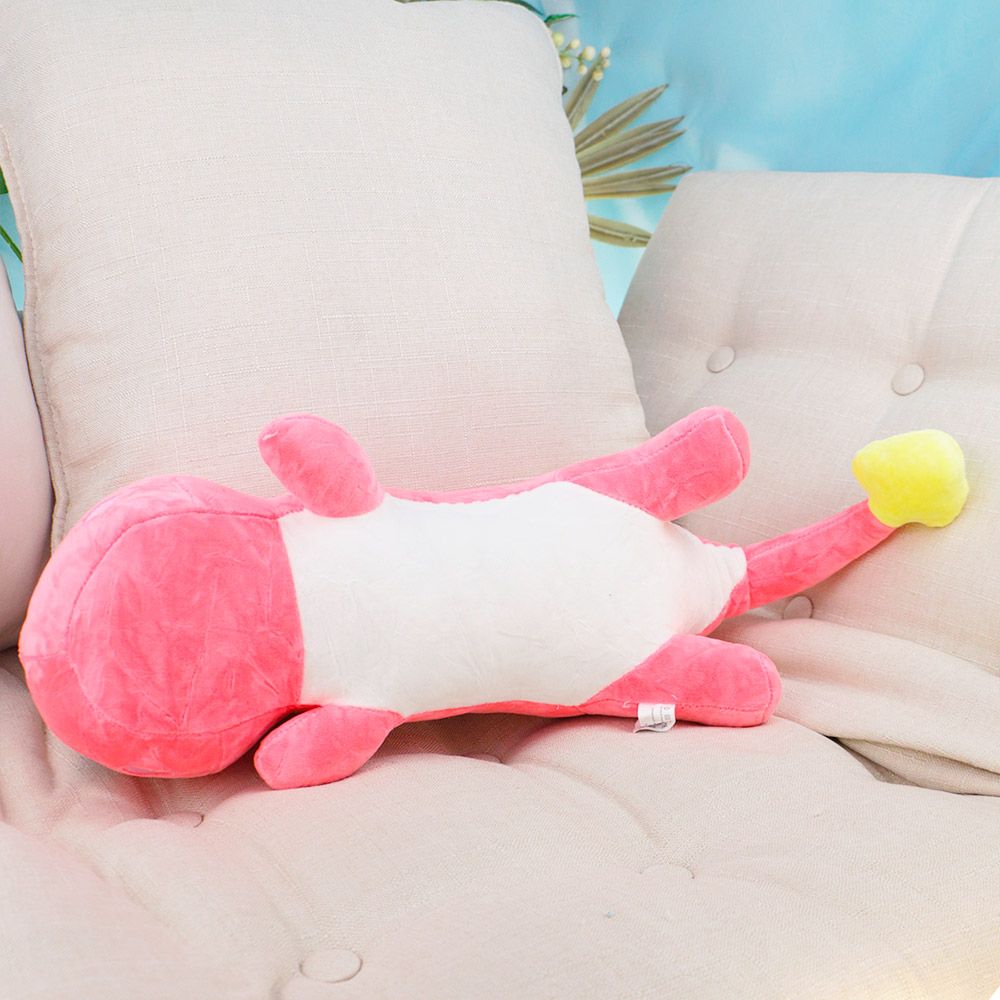 Ящерица с длинным хвостом, 40(60) см (Розовый) от plush.team