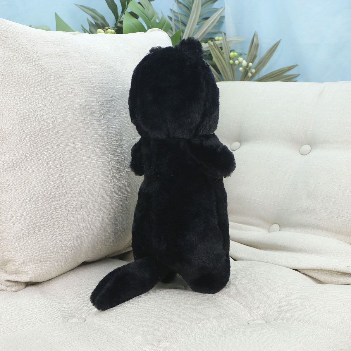 Кот Молчун, 37 см (Черный) от plush.team